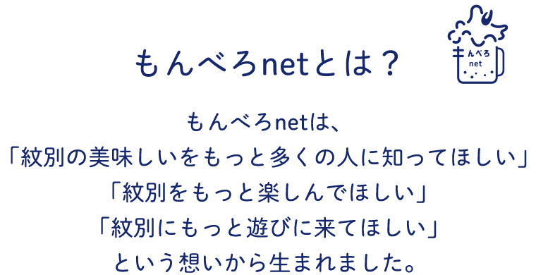 もんべろnetとは？