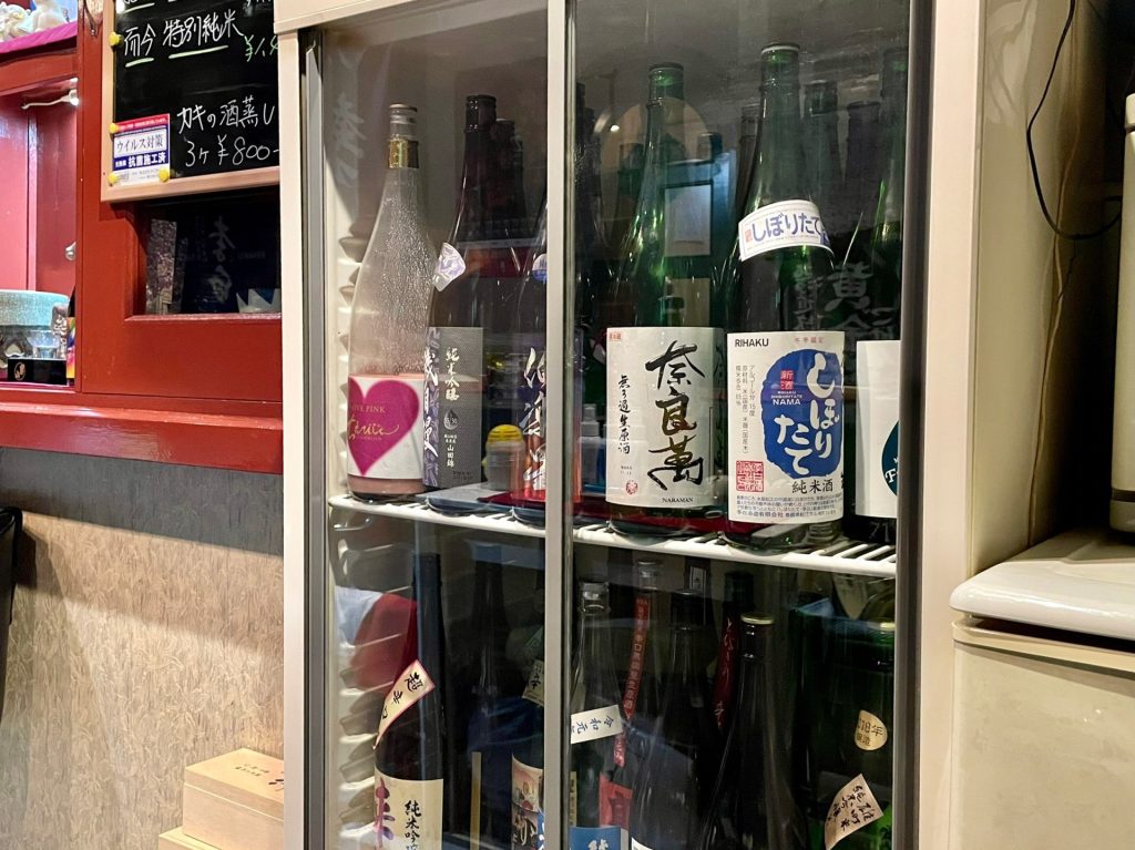 日本全国から取り揃えた日本酒たち