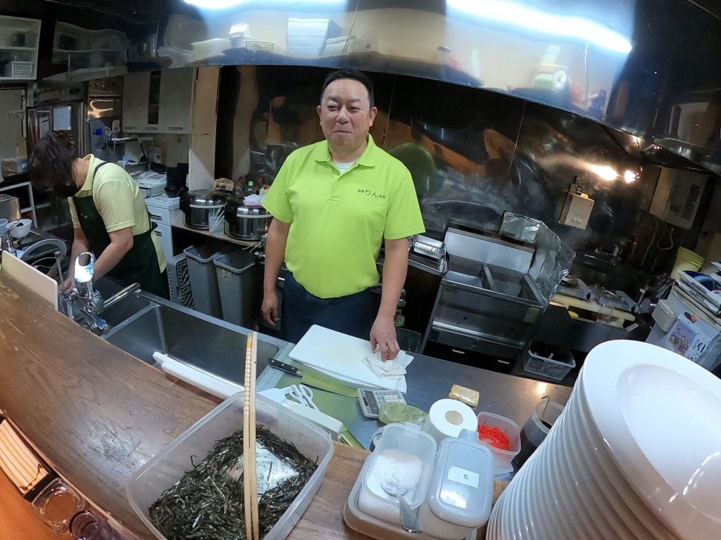 いつも笑顔の店長