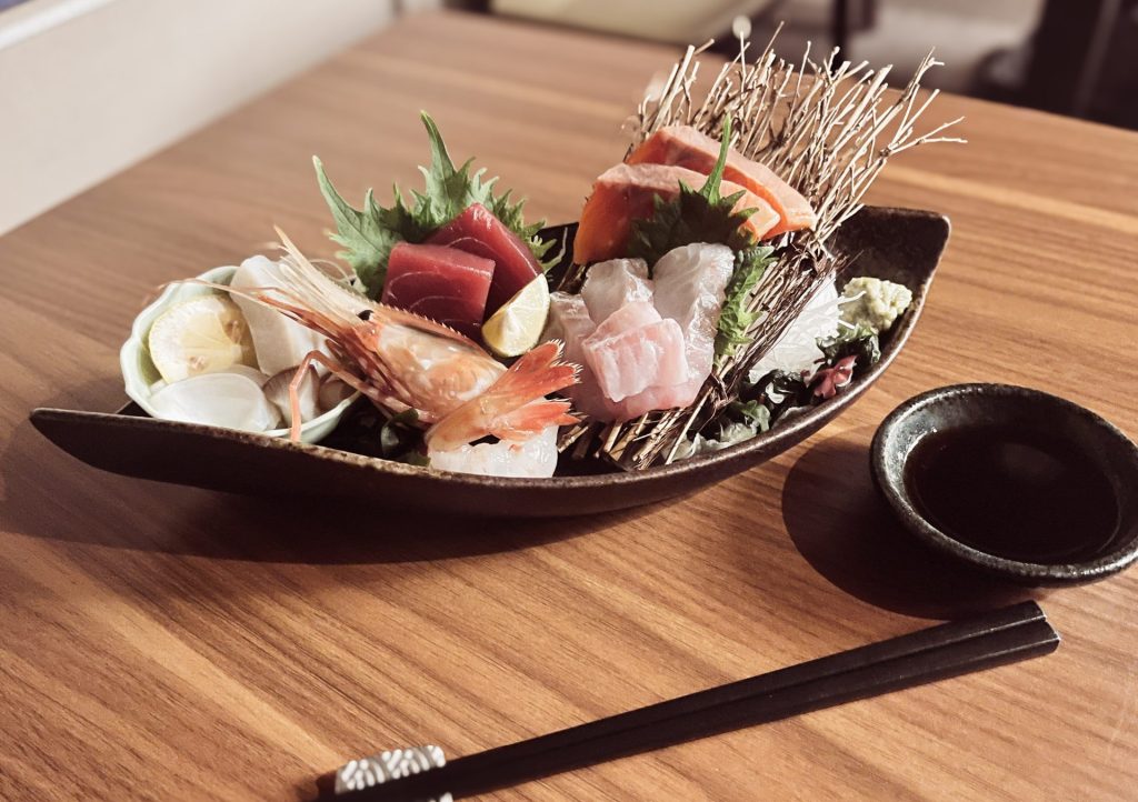 紋別の新鮮な海鮮でのお刺身盛り合わせ！