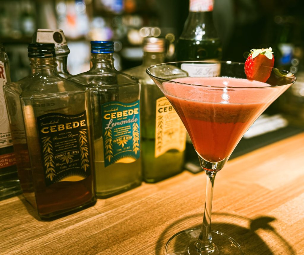 イチゴのカクテル!
女性に人気です!!