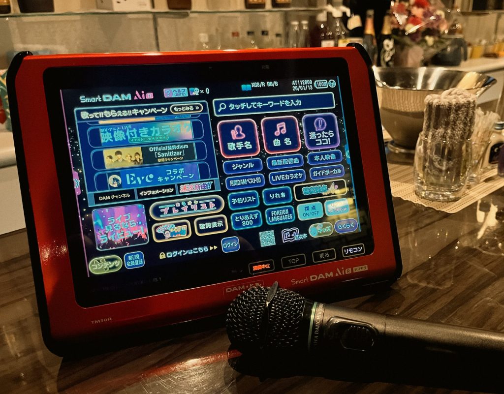 カラオケで盛り上がる！
