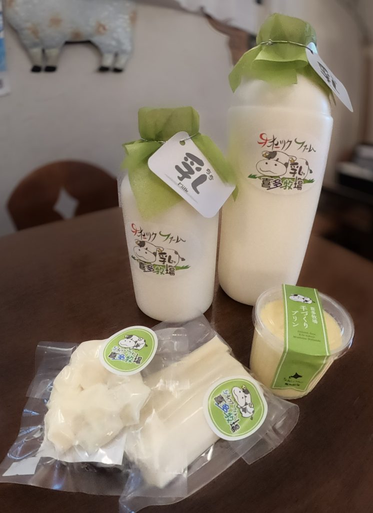 甘さがある牛乳！　だからこそチーズもプリンも美味しい！