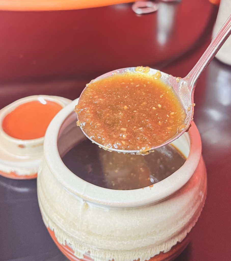 変わらない秘伝のタレ